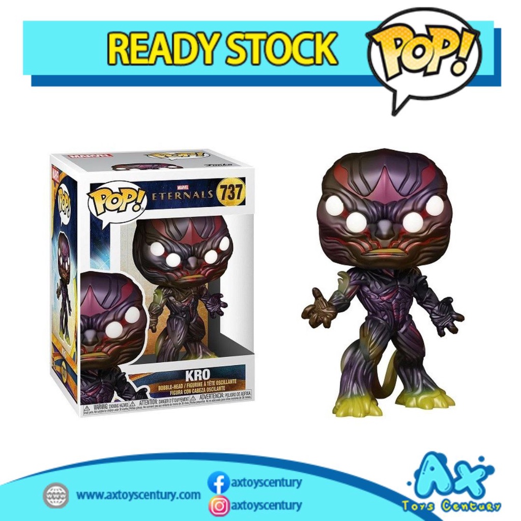 Funko Pop! The Eternals - Kro #737 100% Genuine