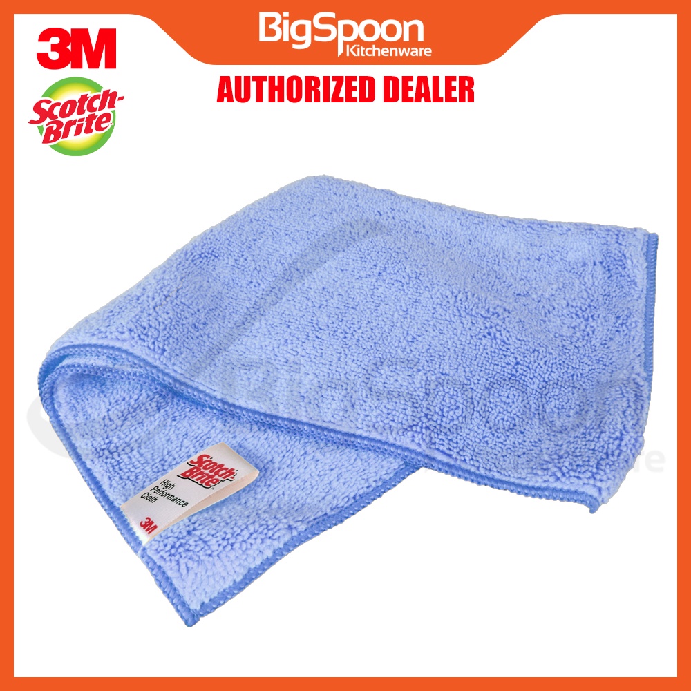 3M SCOTH-BRITE 1-Pcs High Performance Bathroom Cloth Dust Cleaning Microfiber Wiping Lint-Free Cloth 多功能超細纖維吸水抹布