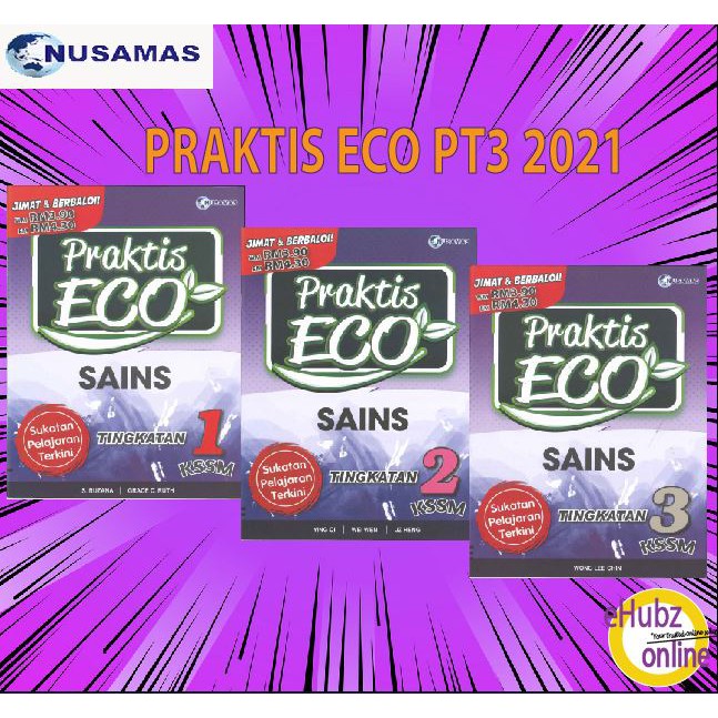 Ehubz Praktis Eco Sains Tingkatan 1 2 3 Nusamas Shopee Malaysia