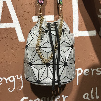 Moschino Geometry Bucket Bag | Shopee 