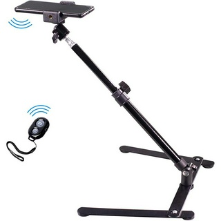 Evanto Camera Table Top Monopod Stand Tripod Support Rig with Overhead Phone Mo 