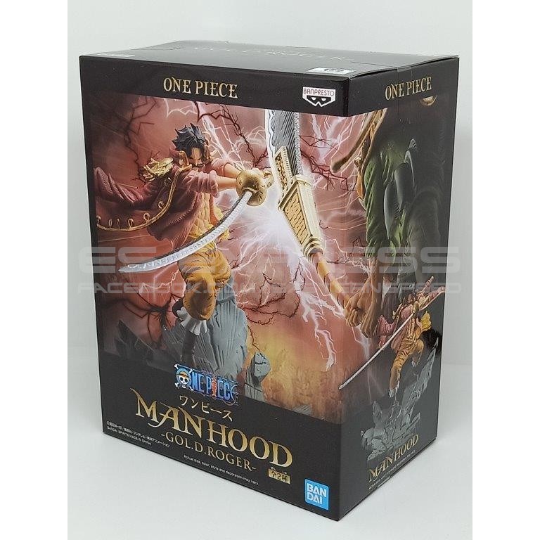 Banpresto One Piece Manhood Gol D Roger Ver A Shopee Malaysia