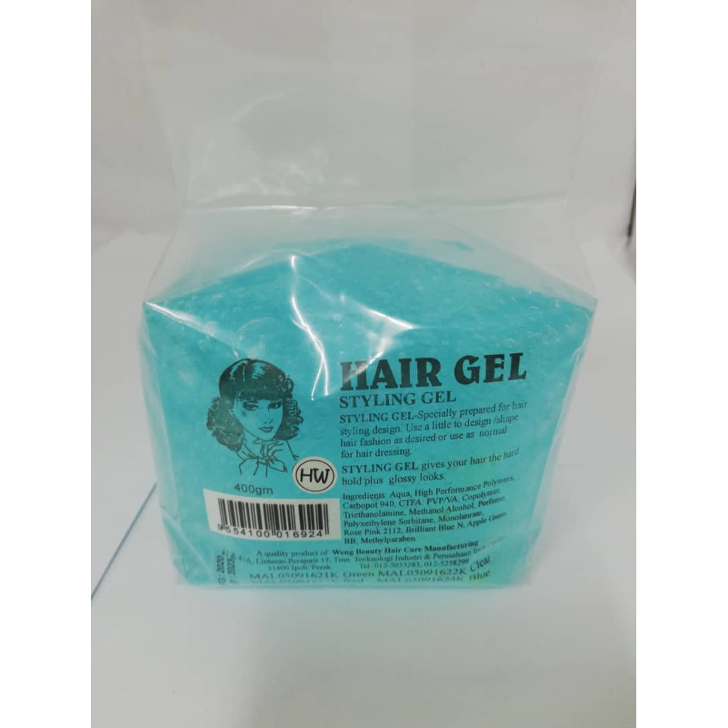 HAIR GEL STYLING GEL - 400G (PACKET) | Shopee Malaysia