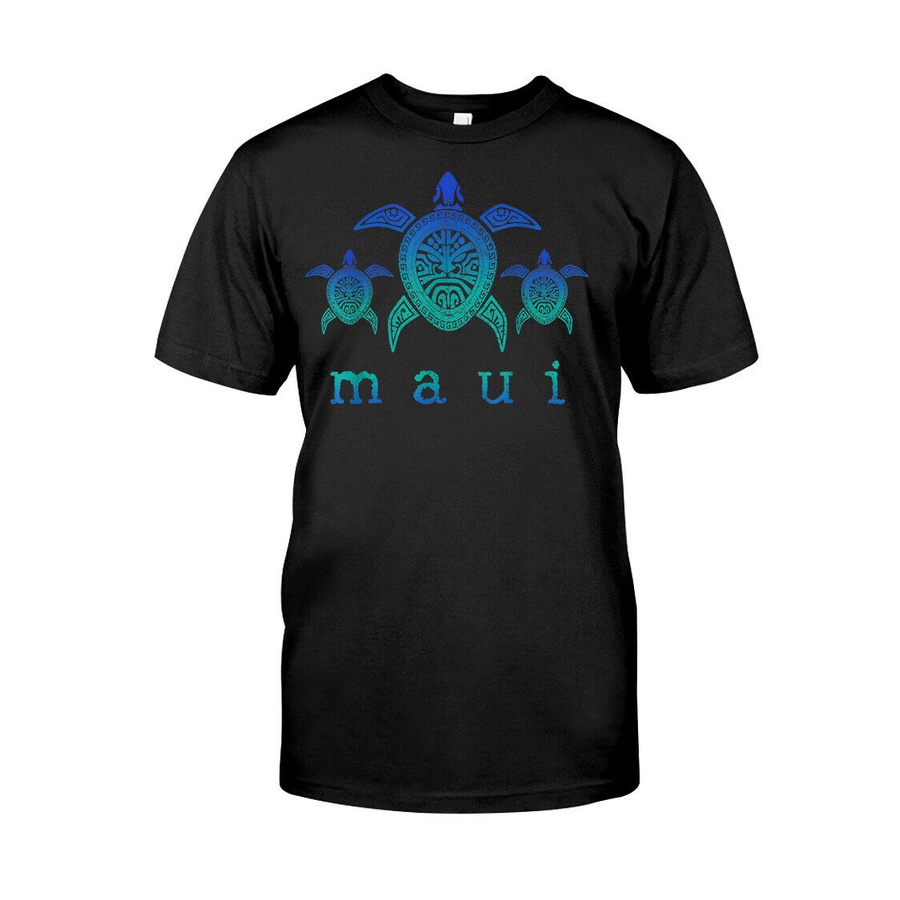 American Maui Hawaii Hawaiian Sea Turtles Scuba Diving Souvenir Cheap Sale Good Product Mens Tops