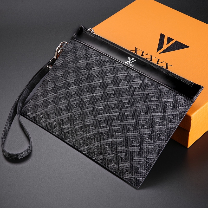 lv men clutch