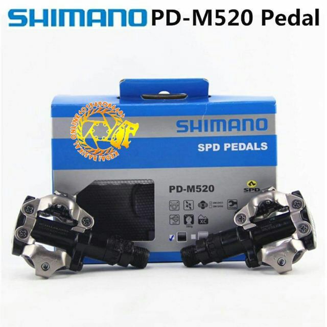 shimano m520 pedals