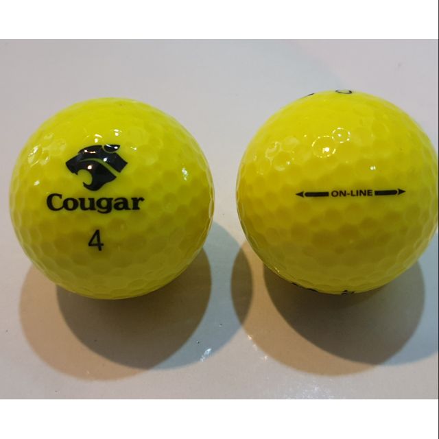 *NEW Golf Ball* Cougar Yellow, 2 Layers with best price Shopee Malaysia