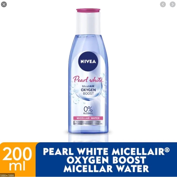 nivea micellar water oxygen boost