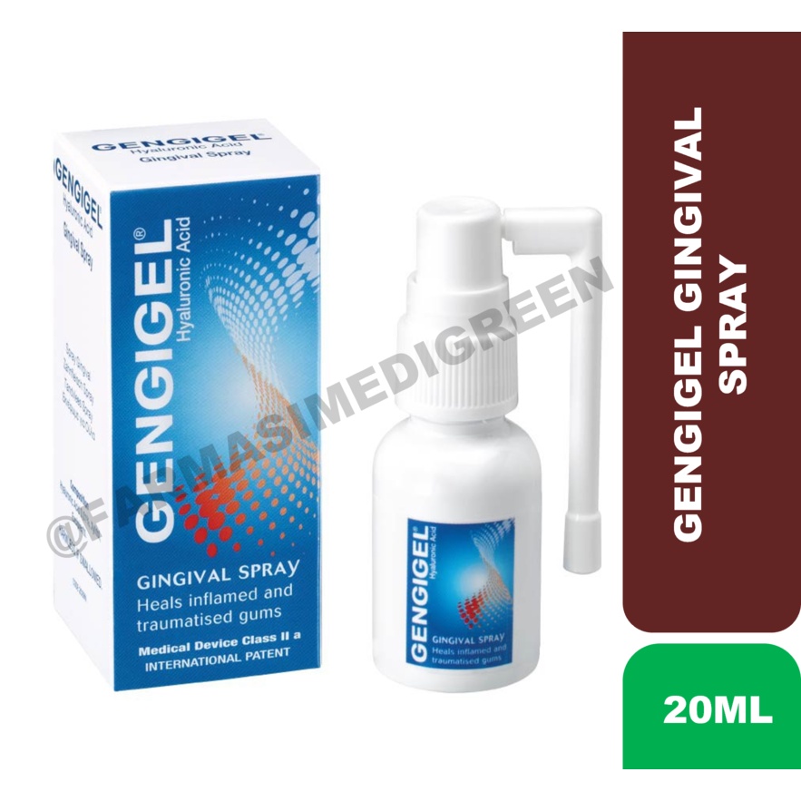 Gengigel Hyaluronic Acid Gingival Spray (EXP 06/25) / Gel 20ML (EXP