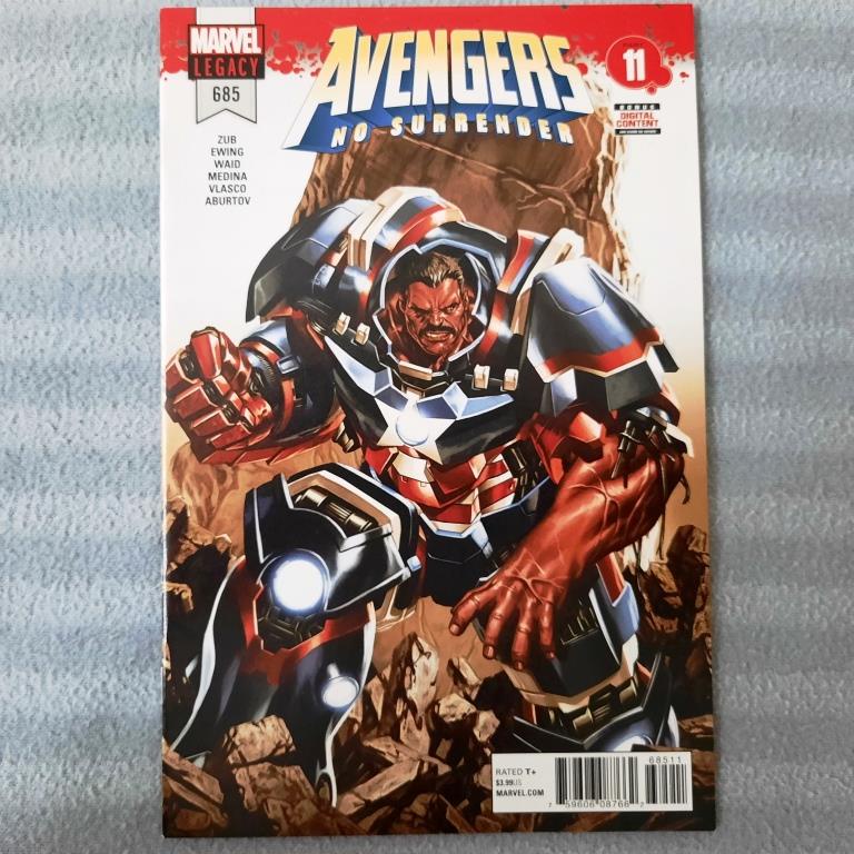 Avengers 685 (Marvel Comics) Key Issue (Hulk) Mark Waid, Al Ewing, Jim