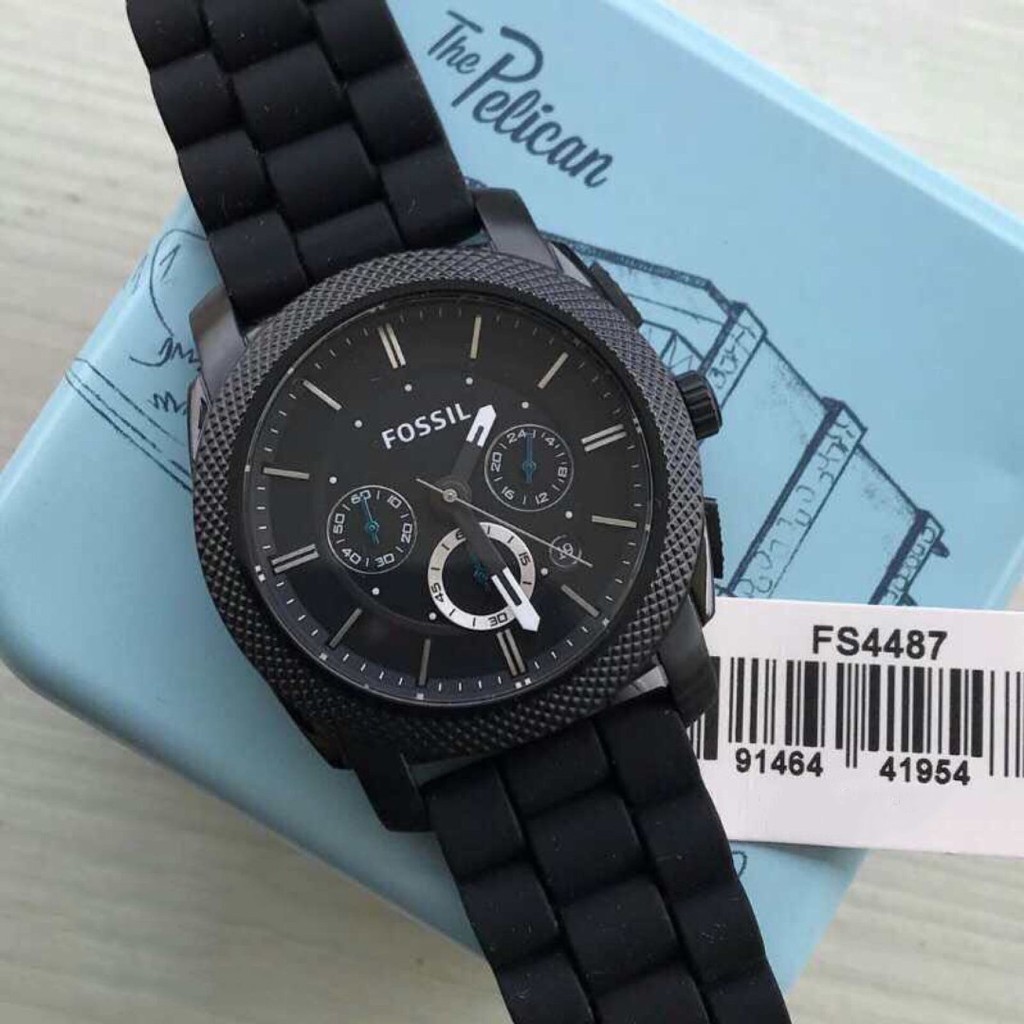 fossil machine chronograph fs4487 watch