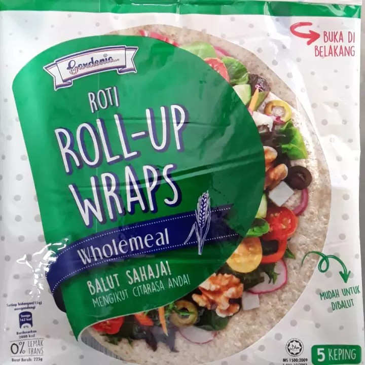 Gardenia Roll Up Wraps Gardenia Roti Roll Up 5 Keping Shopee Malaysia