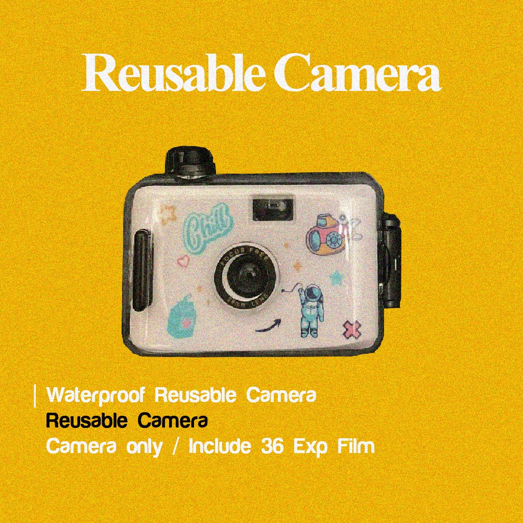 Filmera Waterproof Reusable Film Camera Shopee Malaysia