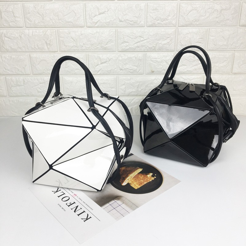 geometric folding bag