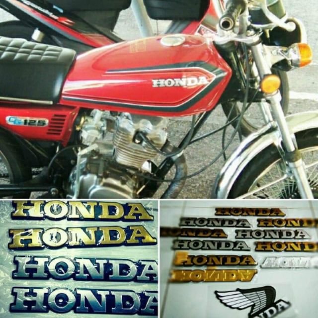 Buy Honda Cg 125 Emblem Tank Sepasang Seetracker Malaysia