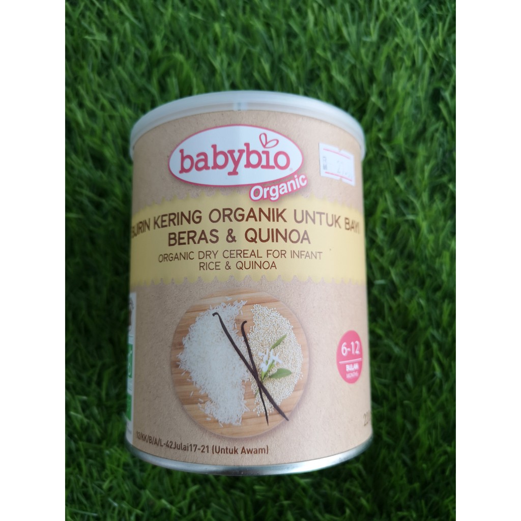 baby bio organic cereal