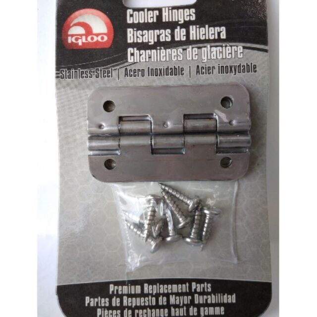 igloo stainless hinges