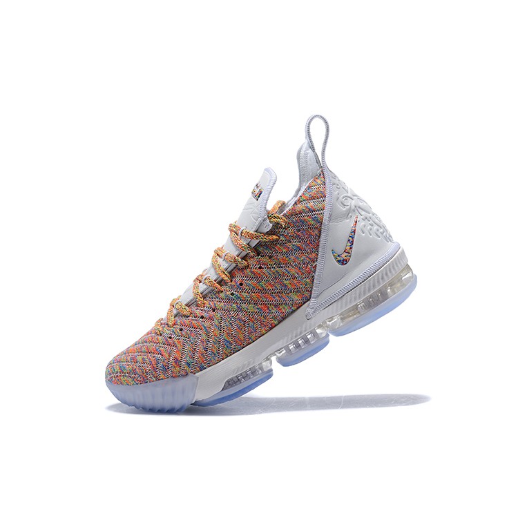 lebron james shoes rainbow