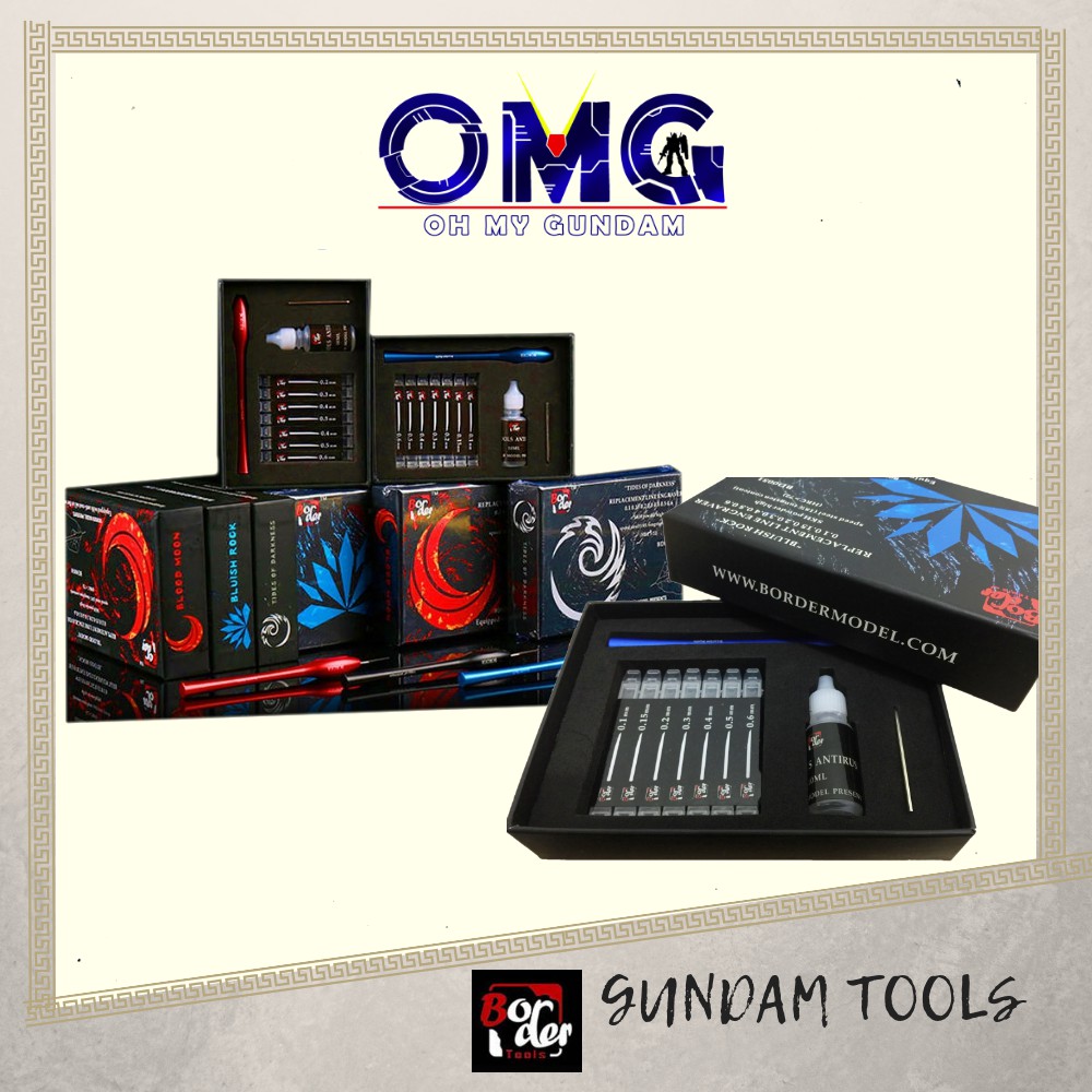 Border Chisel Gundam Line Engraver Line Cutter OMG Line Tools Line