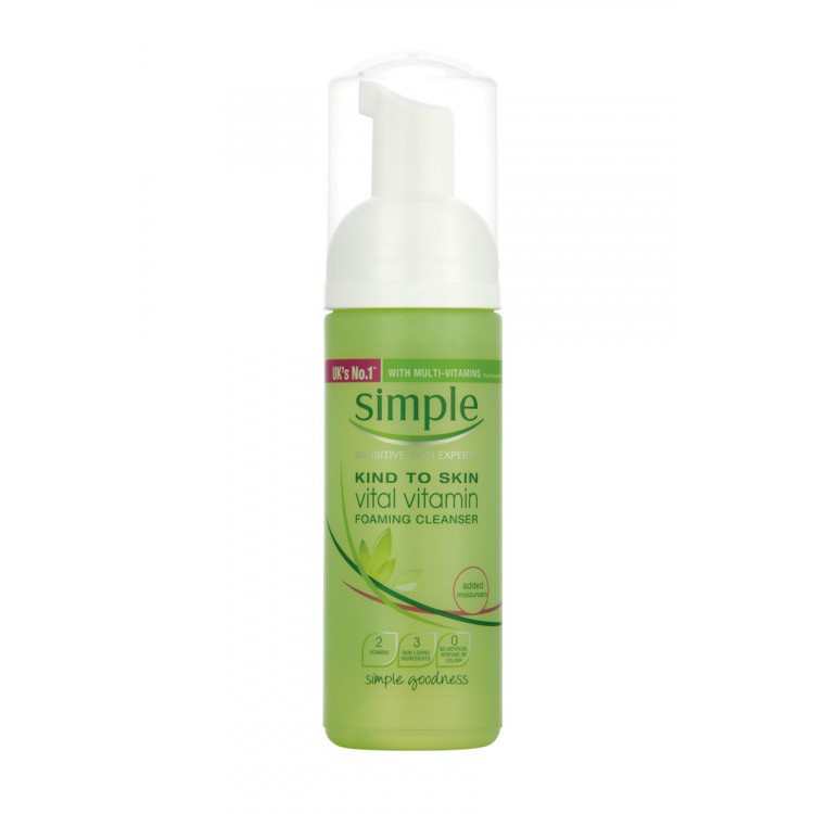 Simple Vital Foaming Facial Wash 150ml | Shopee Malaysia