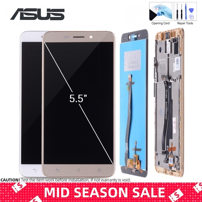 Original Lcd For Asus Zenfone 3 Laser Zc551kl Lcd Display Touch Screen Digitizer Replacement Parts Zc551kl Lcd Display Shopee Malaysia