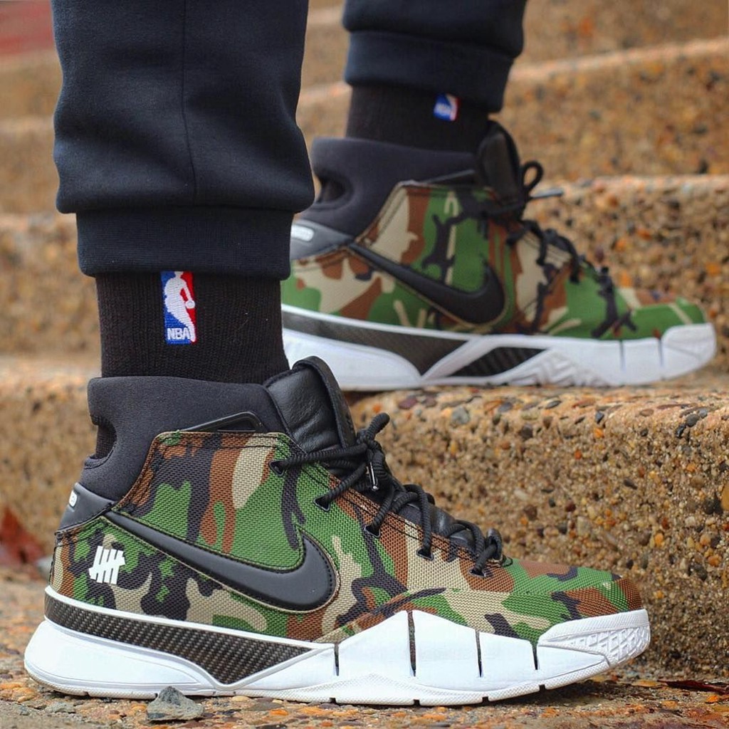 kobe protro undefeated camo