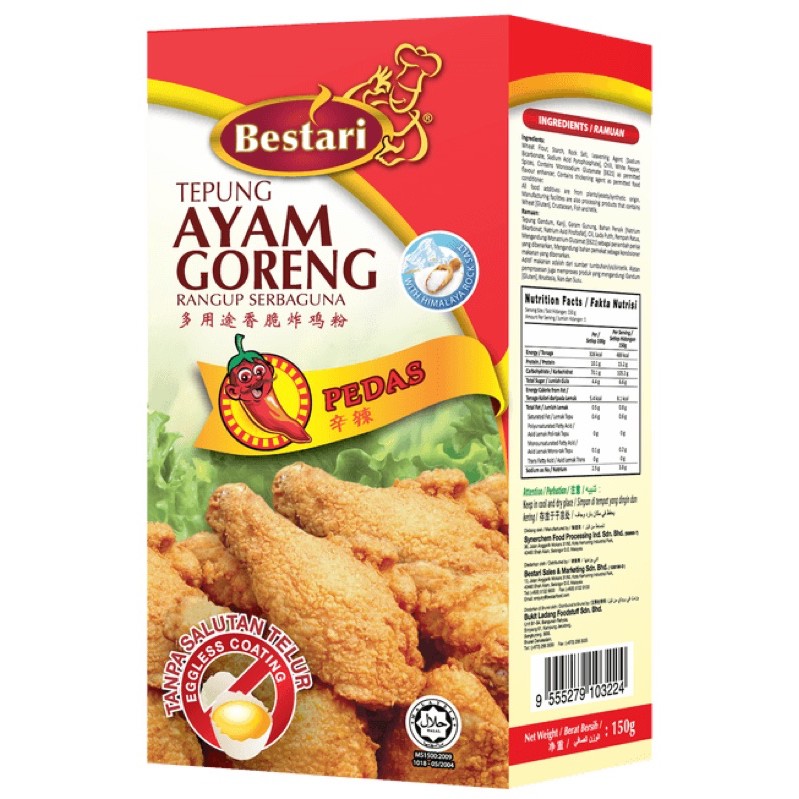 Kalori Ayam Goreng Tepung Bestari  Resepi Menggunakan Ayam Goreng