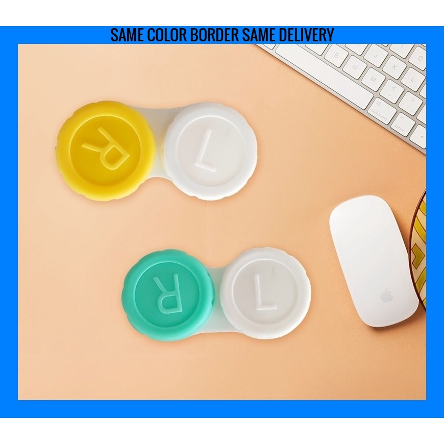 Bekas Simpan Kanta Lekap Glasses Cosmetic Contact Lens Case Care Colored Double Box For Eyes Special Shopee Malaysia