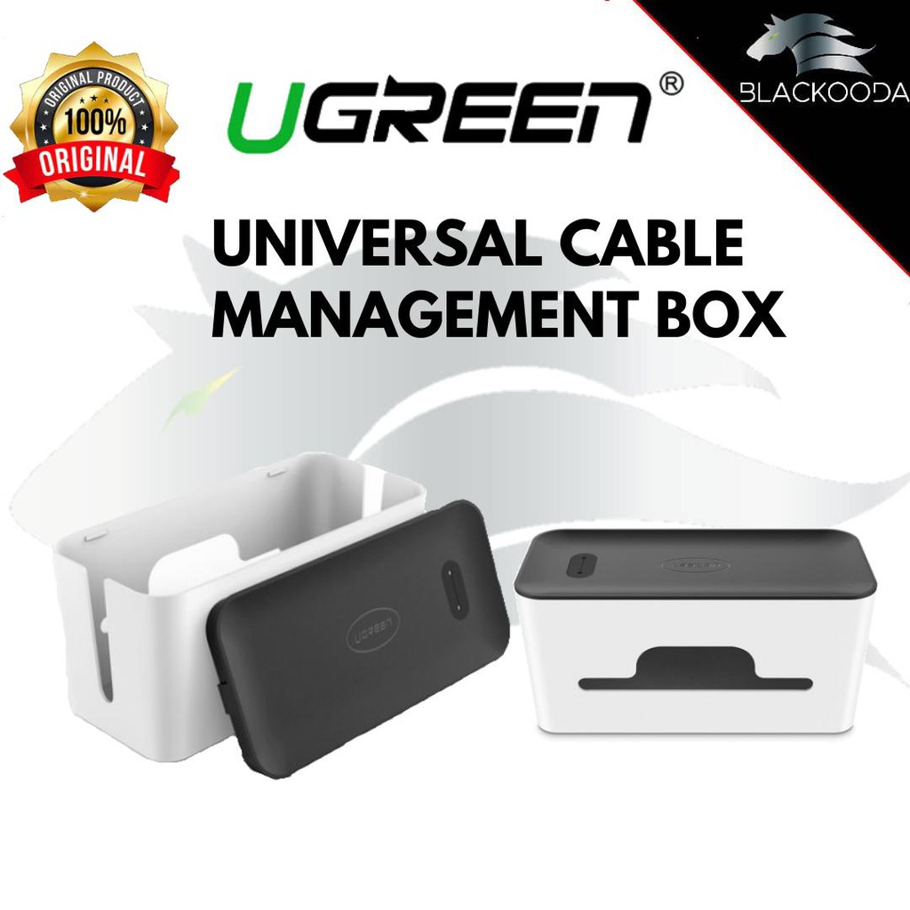 Ready Stock In Malaysia Ugreen Universal Cable Management Box Shopee Malaysia