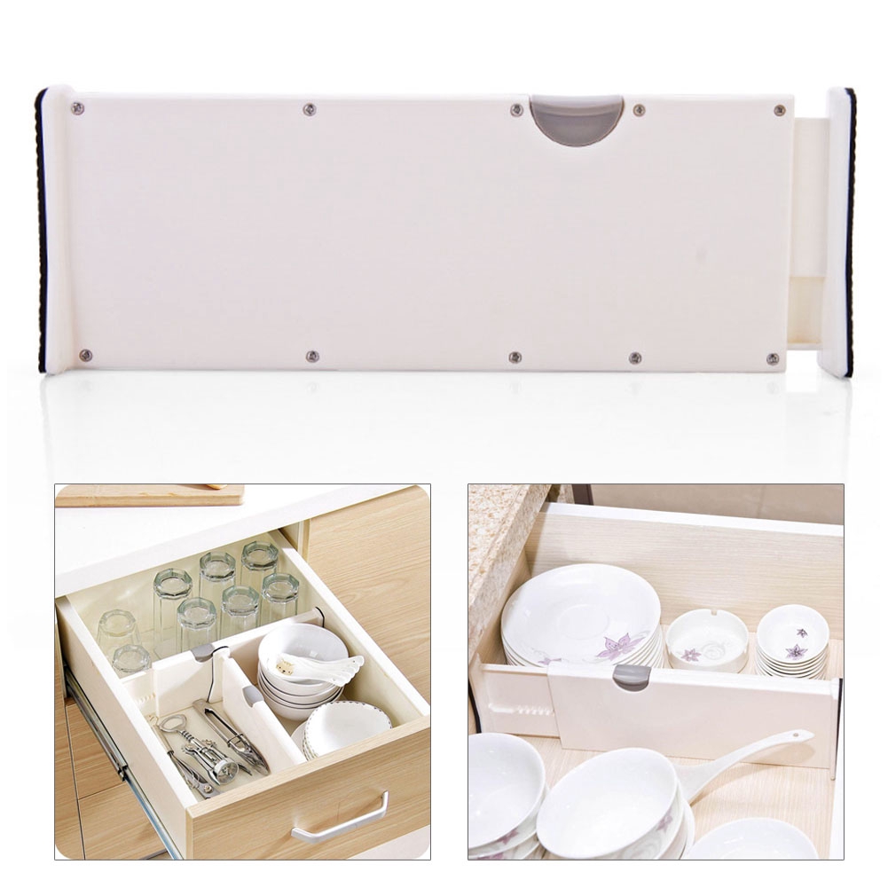 Retractable Drawer Divider Multi Use Wardrobe Cabinet Drawers