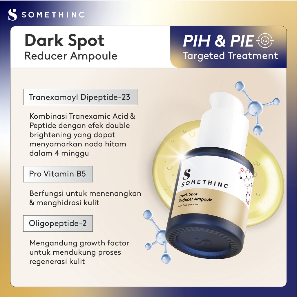 Somethinc dark spot reducer ampoule ingredients