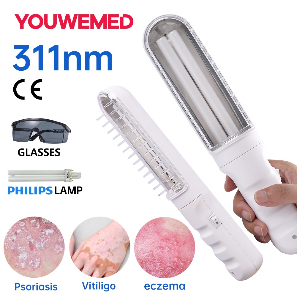 YOUWEMED Household 311nm UVB Phototherapy Instrument UV light for