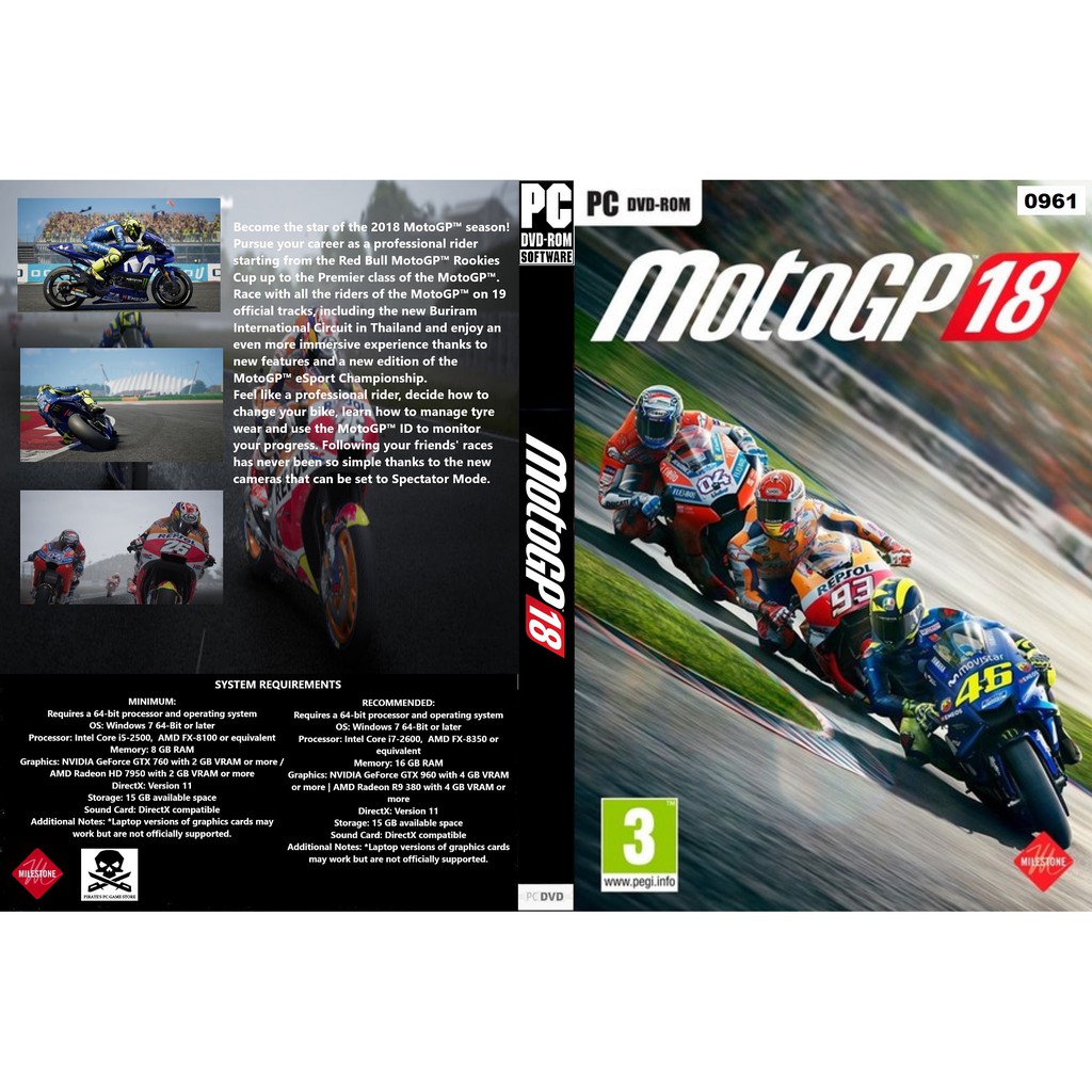 Pc Motogp 18 Shopee Malaysia