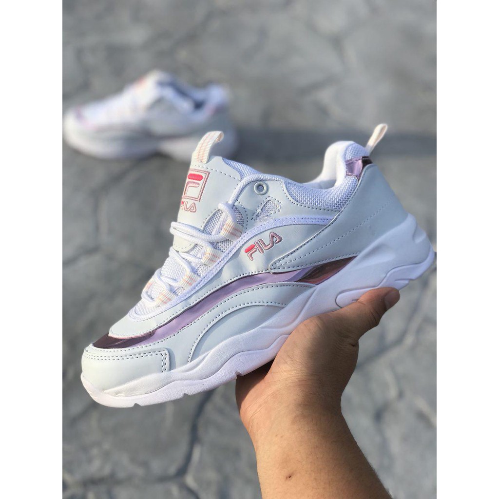 fila metallic silver