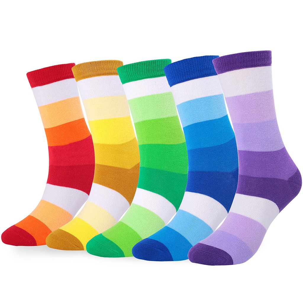 bright coloured womens socks