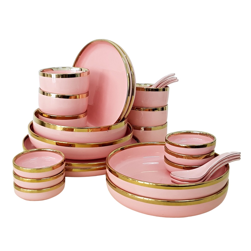Nordic Ceramic Tableware Set Ceramic Dinner Set Plate Bowl Set Matte