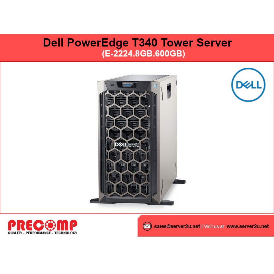 Dell PowerEdge T340 Tower Server (E 