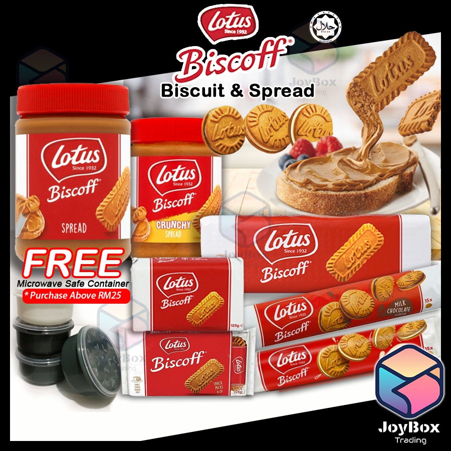 [FREE GIFT] Lotus Biscoff Biscuit Ready stock / Biscoff Biscuit / Lotus