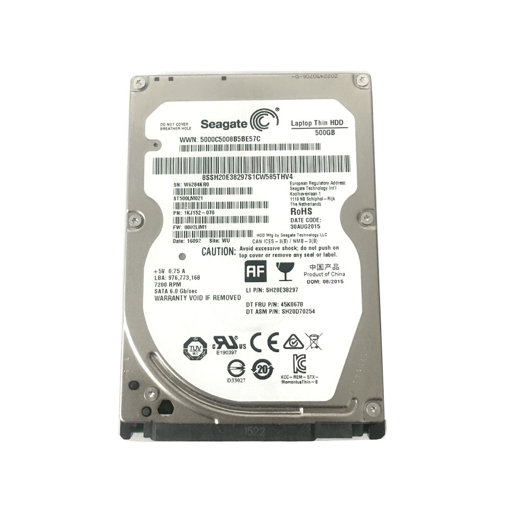 Seagate laptop thin hdd 500gb