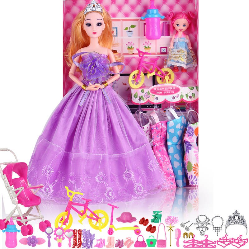 New Arrival Barbie Doll Patung Barbie Mainan Baby Ready Stock Boneka Barbie Set Kotak Hadiah Besar Puteri Gadis Berdandan Pakaian Anak Patung Hadiah Ulang Tahun Rumah Mainan Anak Anak Shopee Malaysia