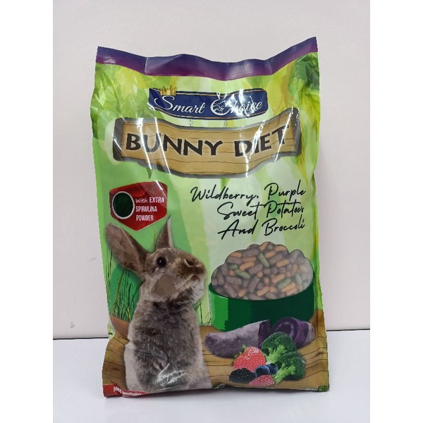 Smart Choice Bunny Diet/Rabbit Food/Makanan Arnab 3KG/Guinea Pig