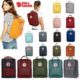 Fjallraven Kanken Unisex Backpack Waterproof Casual Schoool bag