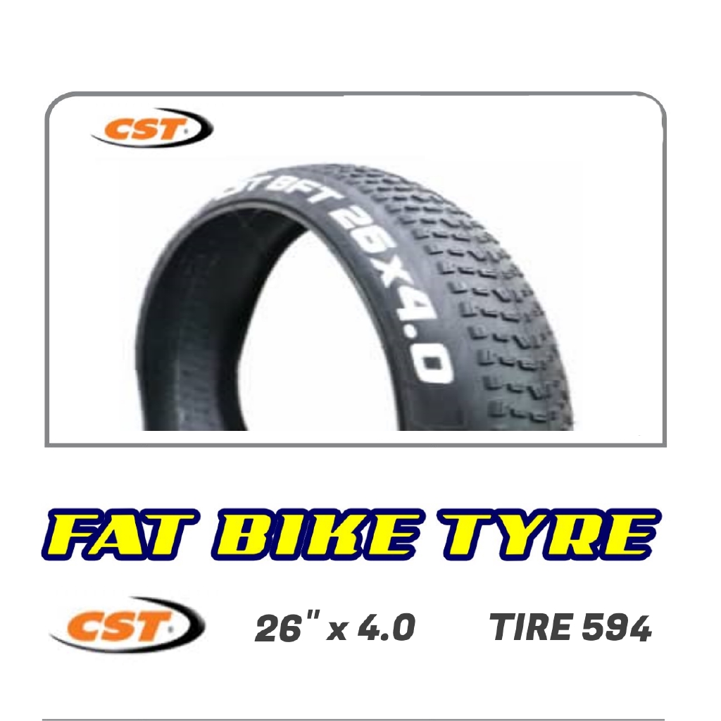 fat bike tyre size