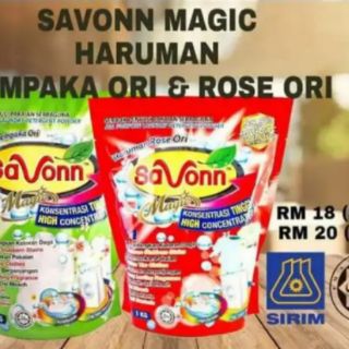 Savoon magic Sabun cempaka sabun rose basuh baju  SAVON 