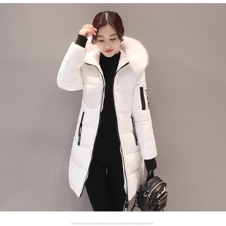 hooded warm coat womens