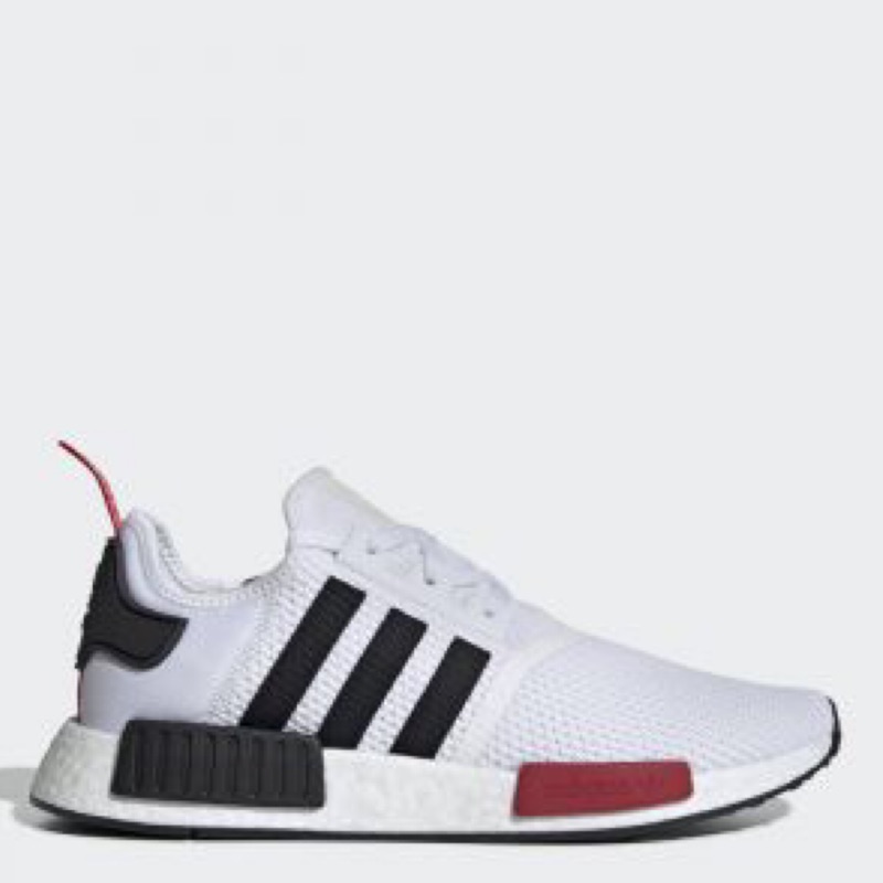 Adidas Originals Nmd R1 White Black Red Eg2698 Us5~12 Running Shoes |  Shopee Malaysia