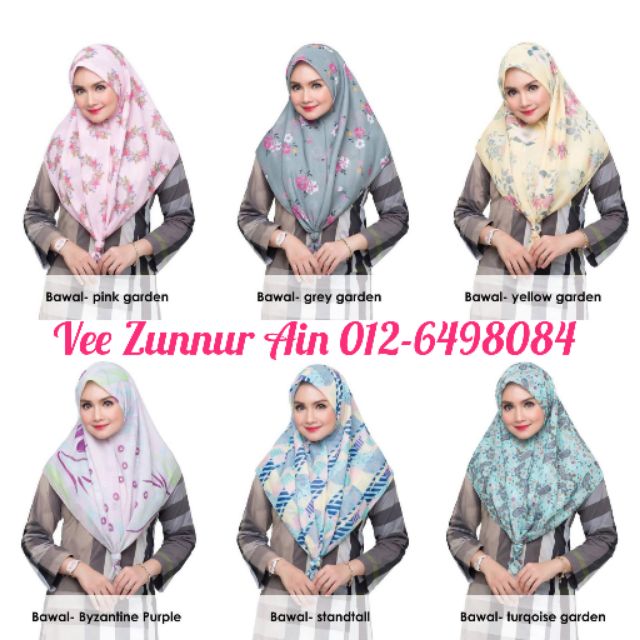 NEW 💖 Tudung Bawal Aidijuma #ClassyDealsMessyRaya19  Shopee Malaysia