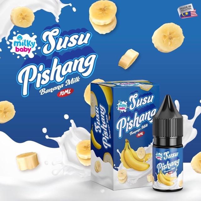 [Vape] NEW LINE UP SUSU PISANG BY MILKY BABY