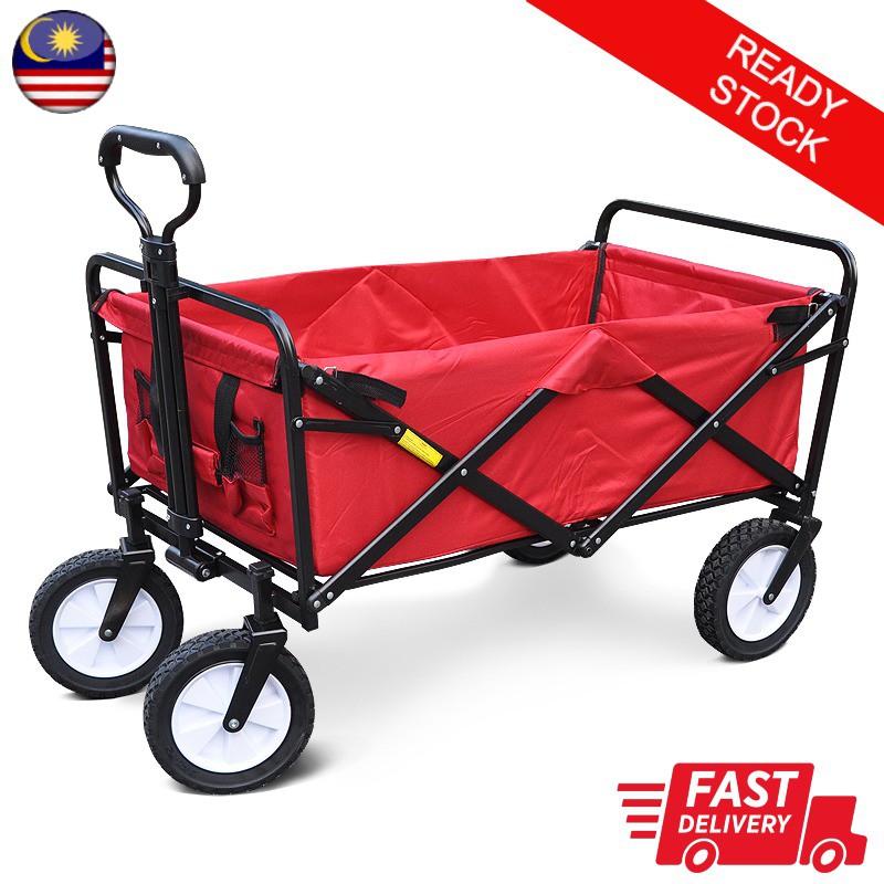 camping folding luggage trolley