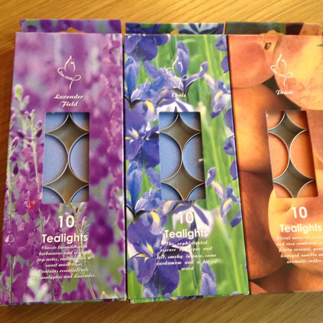 20pc Scented Tealights Candle (2pax of 10pcs) Shopee Malaysia